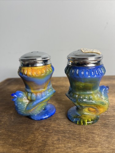 Rare boyd glass bird salt - rare,