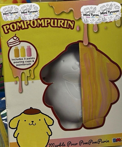 Sanrio pompompurin marble pour - marble,