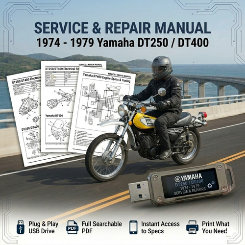 Yamaha dt250 enduro 1979 1980 - dt250,