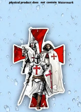 KNIGHTS TEMPLAR Car Sticker St