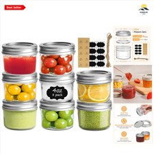 Mini Glass Canning Jars 120ml