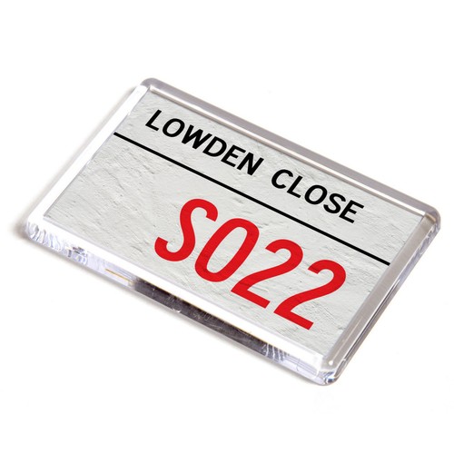 Fridge magnet lowden close - -,