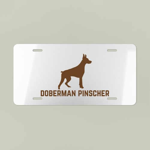 Doberman pinscher silhouette - doberman,
