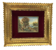 Old Framed Miniature Painting