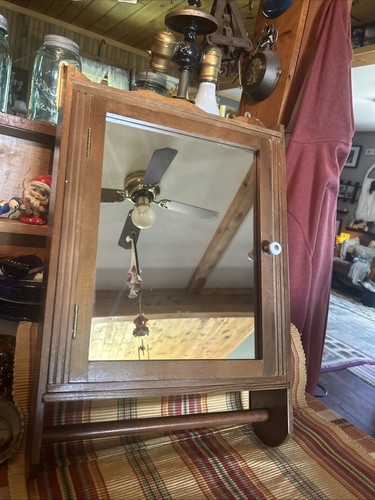 Antique wall mounted wood - antique,