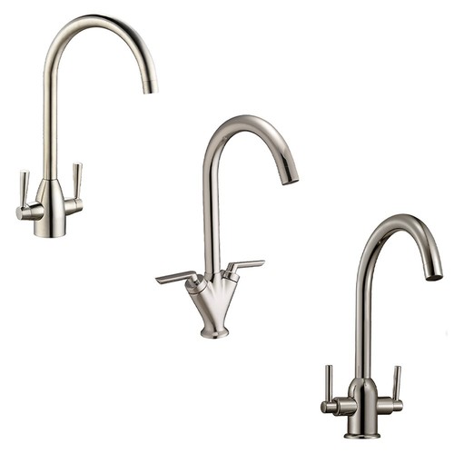 Luxury brushed nickel kitchen - nickel,