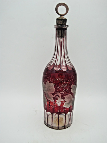 Bohemian ruby flashed glass - bohemian,