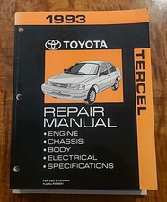 OEM 1993 Toyota Tercel Repair