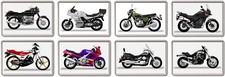 FRIDGE MAGNET - MOTORBIKE