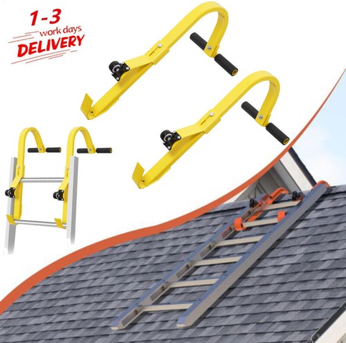 Ladder roof hook stabilizer - ladder,