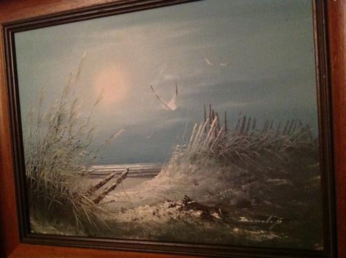 Original oil canvas by - on,