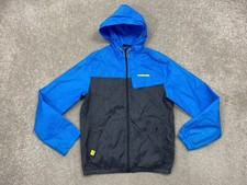 Mckenzie Jacket lightweight Mens Size S 38" Chest Hooded Rain Coat Pit-pit 19"