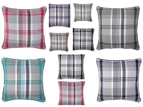 Luxury tartan check - luxury, cushion