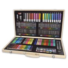 Wooden 180pc Box Artist Set