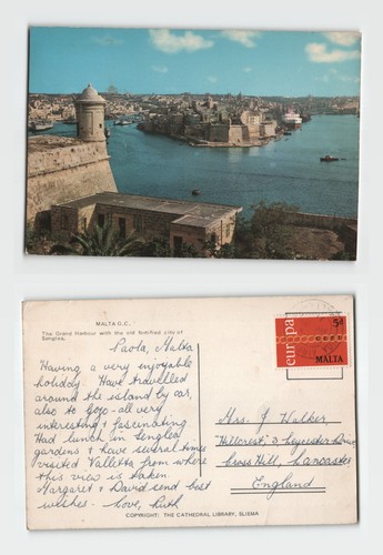 Vintage postcard malta c - vintage, g.c