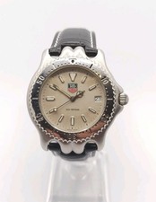 Vintage Full Size Tag Heuer S99.006M Professional 200M Quartz Watch SS