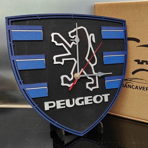 Peugeot style wall clock - peugeot,