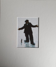 Alexander Millar "So What!" 10"x12" mounted Washington Green greetings card