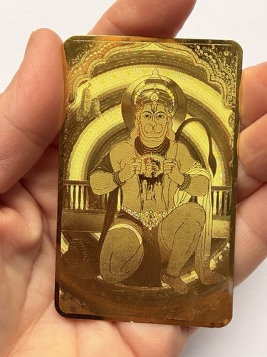 Hanuman gold tone metal - gold,