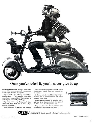 1956 royal typewriter genuine - 1956,