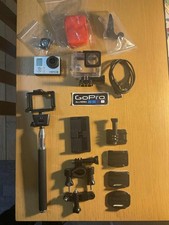 GoPro Hero 3 Black 12MP 4K Action Camera and Accessories Excellent Condition NR