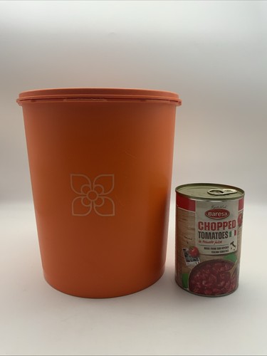 Vintage lge tupperware orange - ,