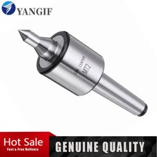 MT2 Morse Taper Revolving Turning Live Centre Lathe Tool 5000RPM Silver 0.001