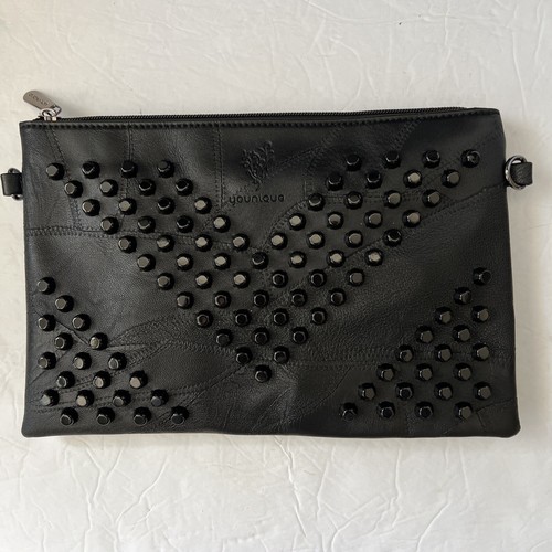Younique black studded - black,