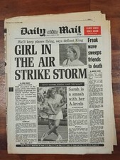 Newspapers August 1989 back issues  Birthday Gift Tabloid and Broadsheets