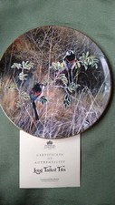 LONG TAIL TIT COALPORT BIRD COLLECTORS PLATE FROM THE SERIES FROSTY MORNINGS