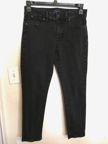 Talbots womens jeans black - 6,