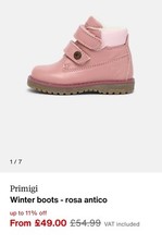 primigi girls winter boots uk 8
