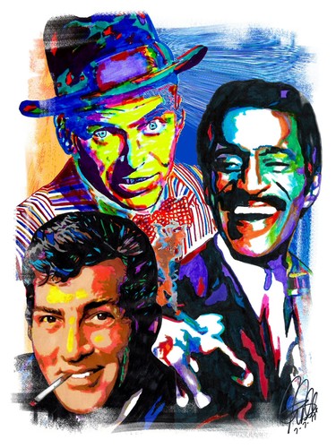 Rat pack frank sinatra sammy - pack,