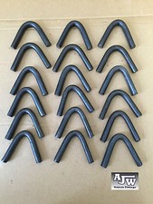 18 x Small 12mm Weld On Rope Hooks Tie Self Colour Steel Trailers Trucks Tippers