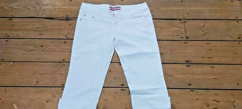 Rossa miss white - white, denim