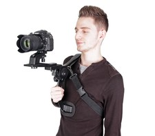 Handsfree shoulder tripod with - shoulder,