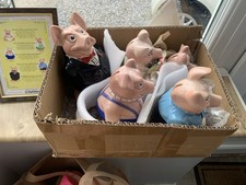 Natwest Pigs Piggy Banks Inc Original Stoppers Set of 5