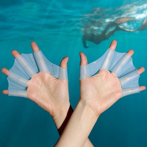 Silicone swimming fins - silicone,