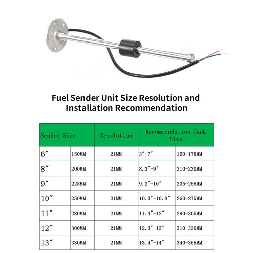 Marine fuel sending unit boat - fuel,