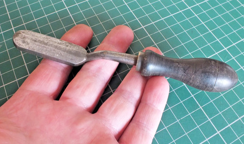 Antique vintage leather tool - antique,