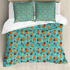 Autumn Pumpkin Duvet Cover
