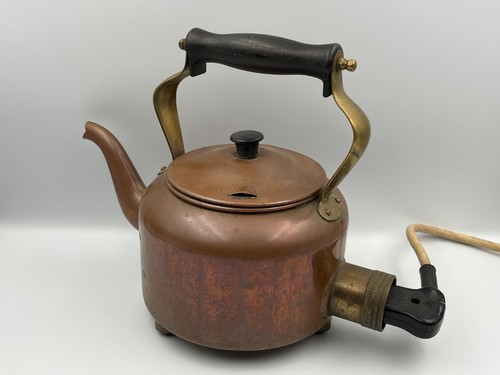 1940s copper electric - 1940s, kettle