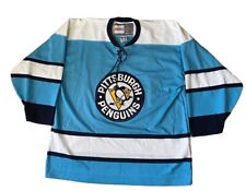 PITTSBURGH PENGUINS BLUE JERSEY Vintage Hockey CCM Mens XL Rare #66 Penguins NHL