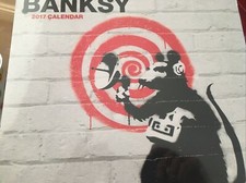 Banksy Calendar 2007,NEW.
