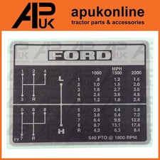 Gear Stick Shift Decal Ratio