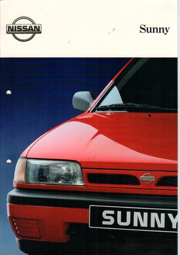 Nissan sunny brochure - -,