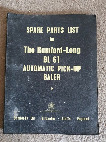 Bamford bl61 automatic pick - bamford, pick-up