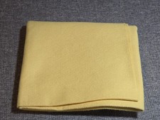 Yellow Wool Felt Offcut 93cm X 76cm Used