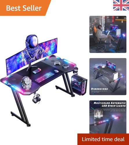 Stylish gaming desk with - stylish,