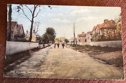 Antique postcard papworth - antique,